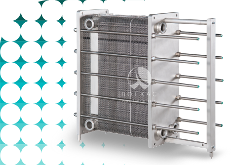 Removable plate heat exchanger