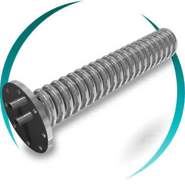 Seamless heat exchanger, removable, extraction, inspection and maintenance